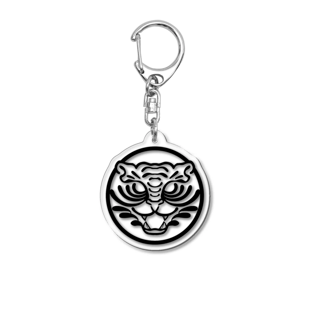 matsuo materialのTIGER KAMON_2 アクリルキーホルダー