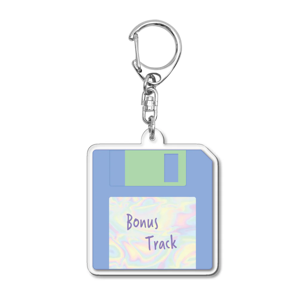 hyu_hyu_hyu_hyuのフロッピーディスク #2 Acrylic Key Chain