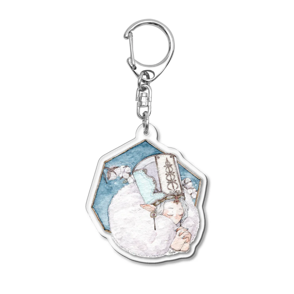 なこ＠神展8/8-15のcottons Acrylic Key Chain