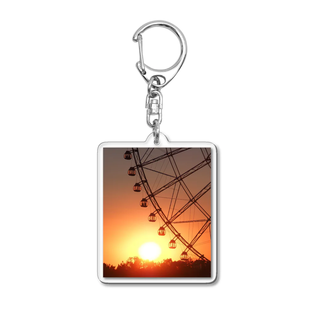 taka_1026のでっかい太陽 Acrylic Key Chain