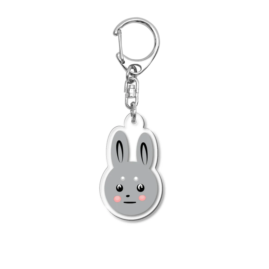 にゃーころのうさころ（いもうとさん） Acrylic Key Chain