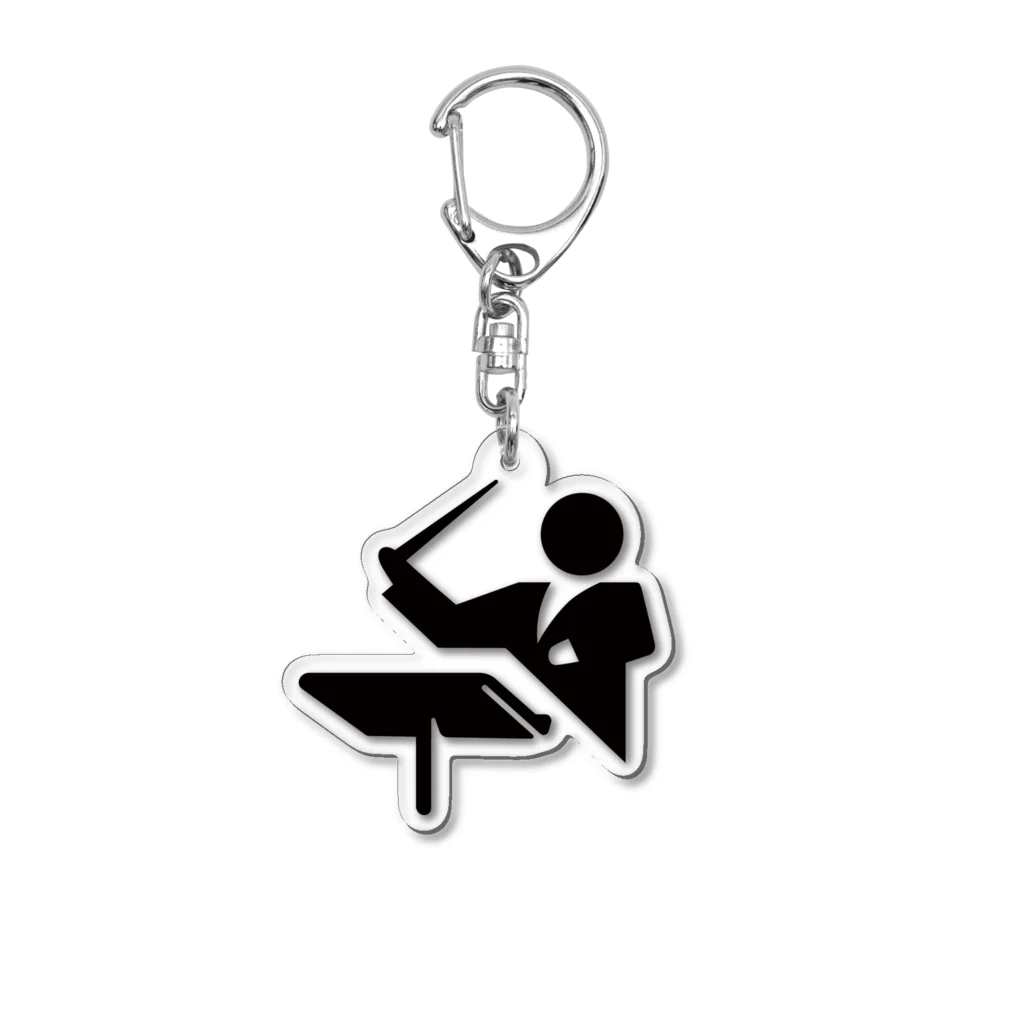 きゃめの指揮者ピクトさん Acrylic Key Chain