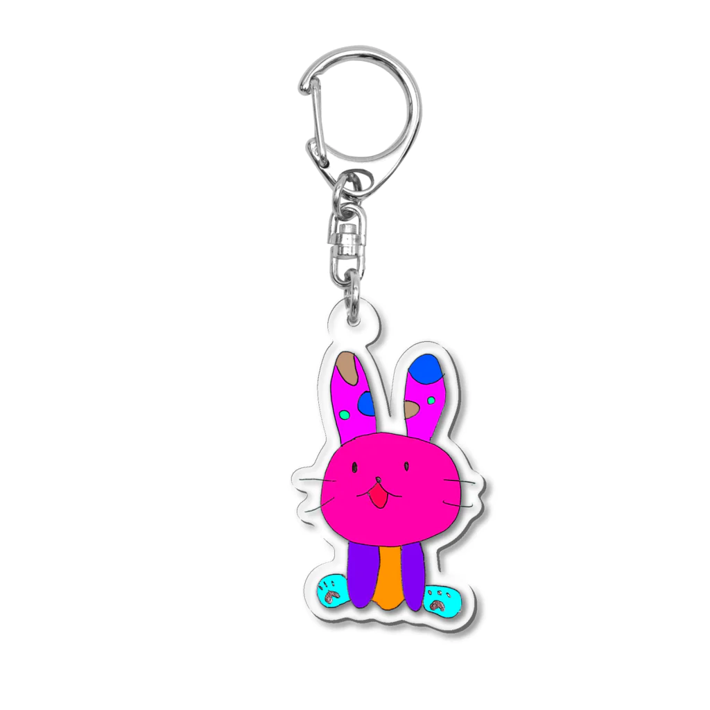 ninchoco shopのラビビット(ダイカット) Acrylic Key Chain