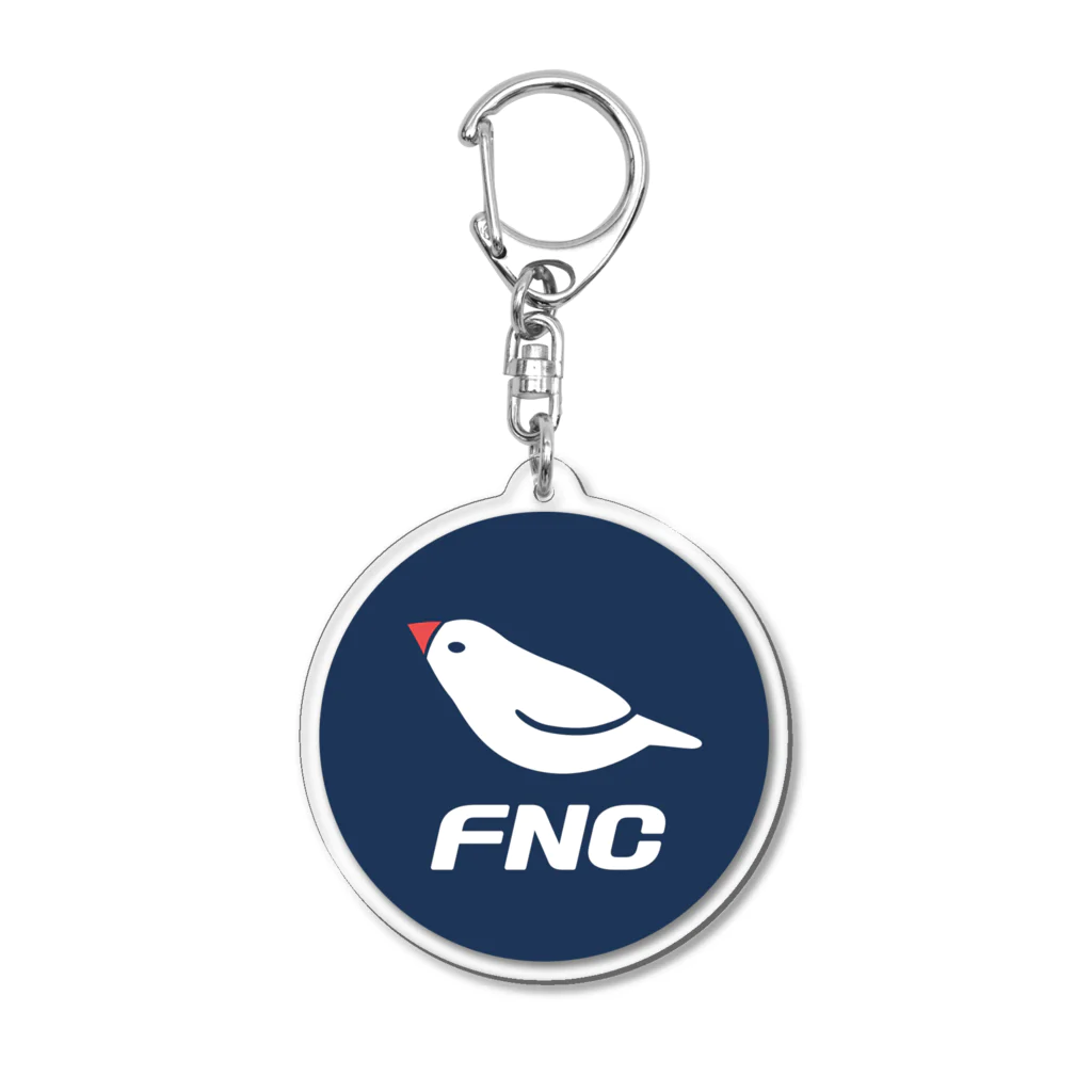 marketUのフィンチ航空ロゴ Acrylic Key Chain