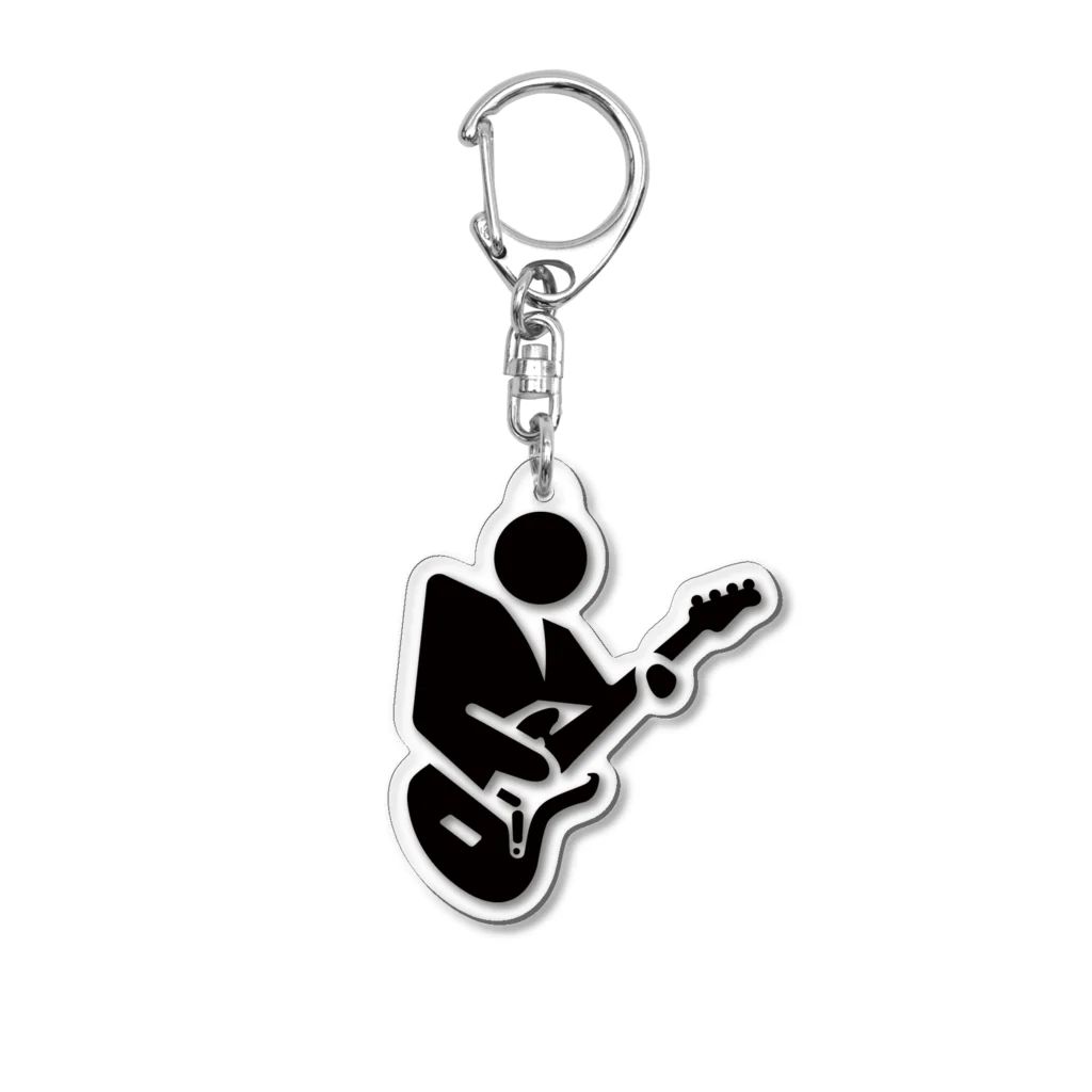 きゃめのエレキベース演奏ピクトさん Acrylic Key Chain