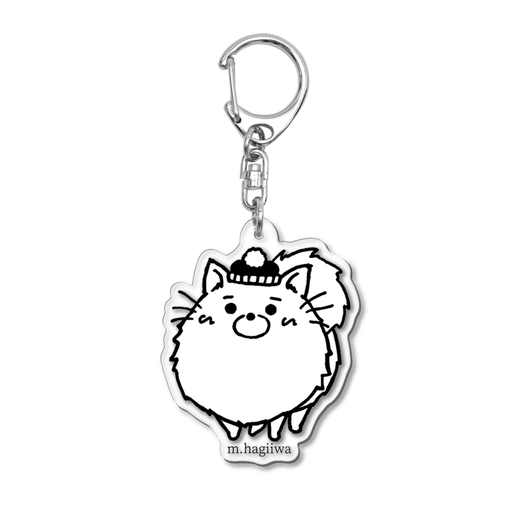 萩岩睦美のグッズショップのアクリルキーホルダー　んまちゃん Acrylic Key Chain