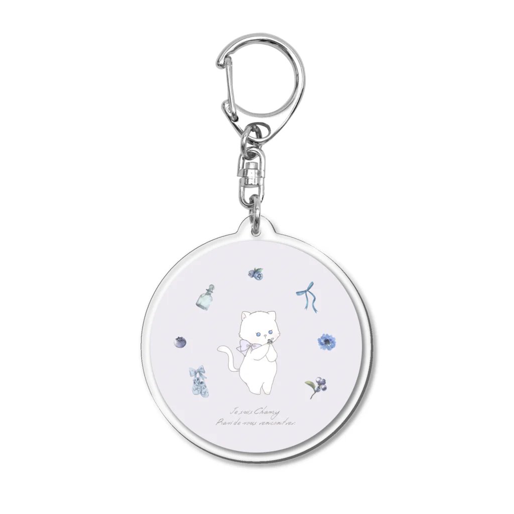 mimi et moi／ミミ エ モアのChamy's favorites Acrylic Key Chain