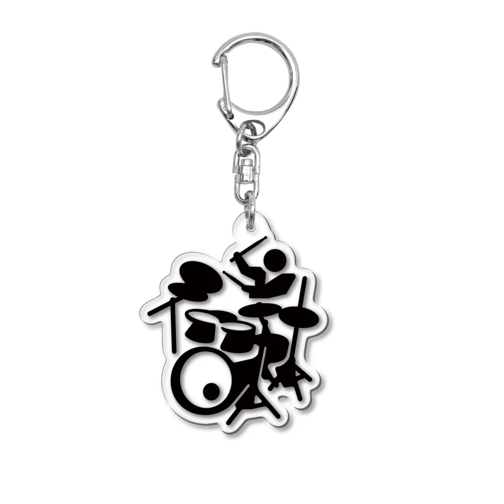 きゃめのドラム演奏ピクトさん Acrylic Key Chain