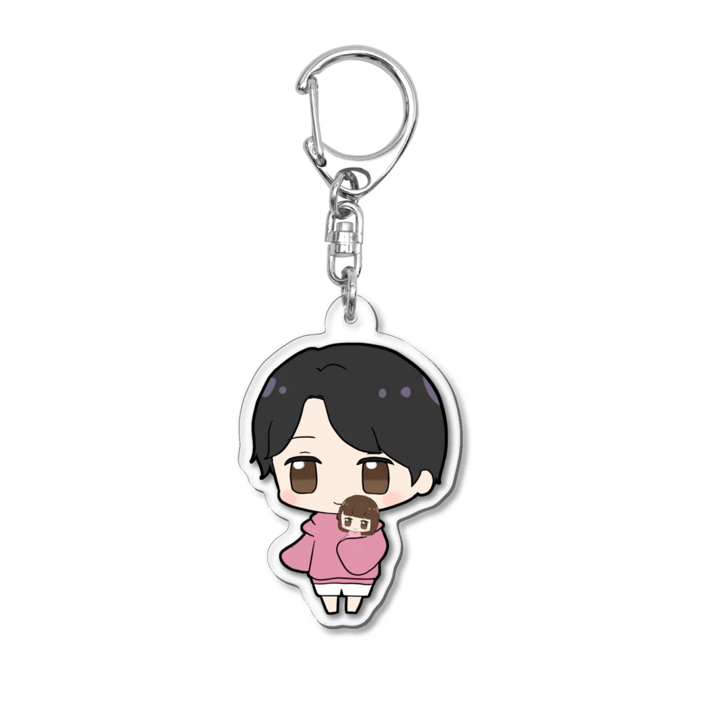 ひまころりん(๑•🐽•๑)🦊のころさん Acrylic Key Chain