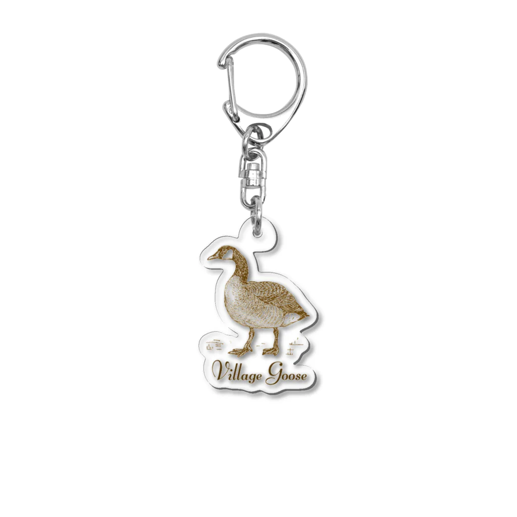 PixiySmileのPixiySmile Village Goose Acrylic Key Chain