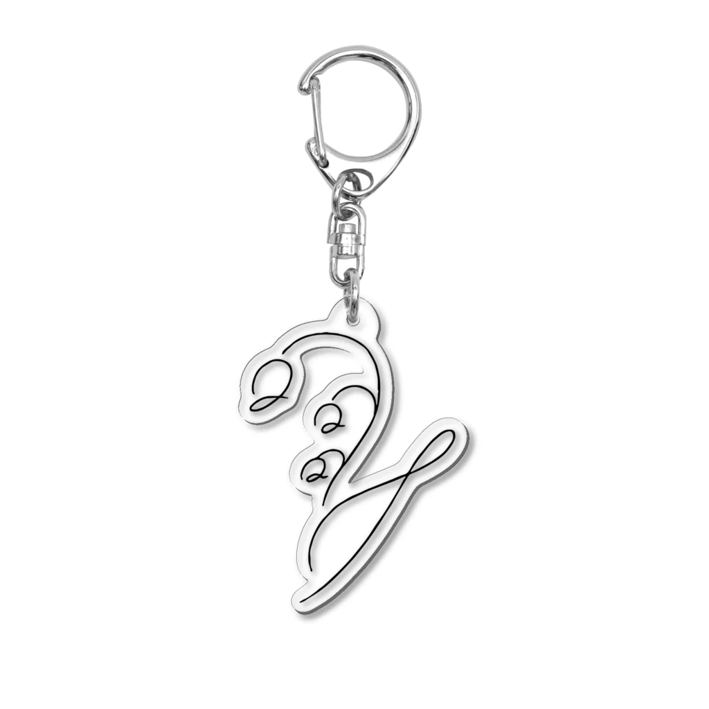 vivaceのすずらん Acrylic Key Chain