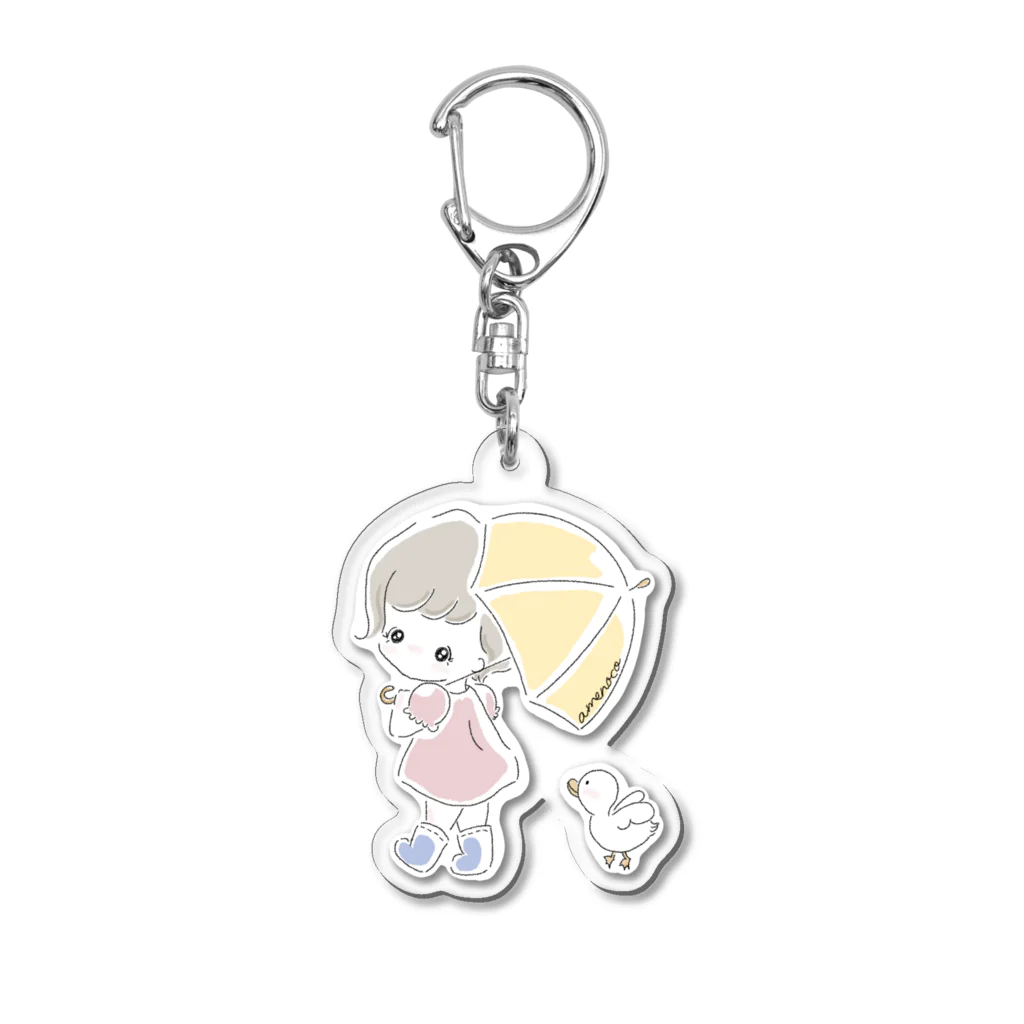 ameちゃんのオンラインショップのameちゃんとあひるさんキーホルダー Acrylic Key Chain