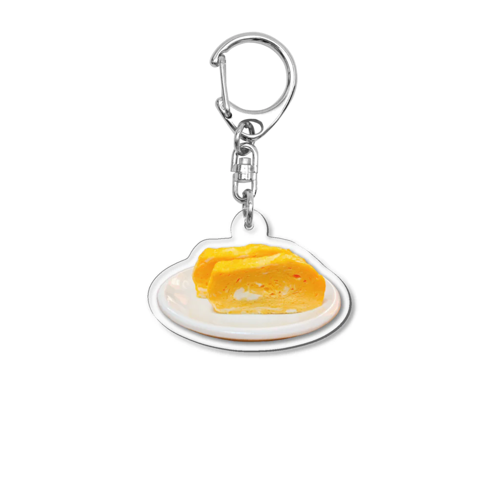 ぺたちきのタマゴヤキ Acrylic Key Chain