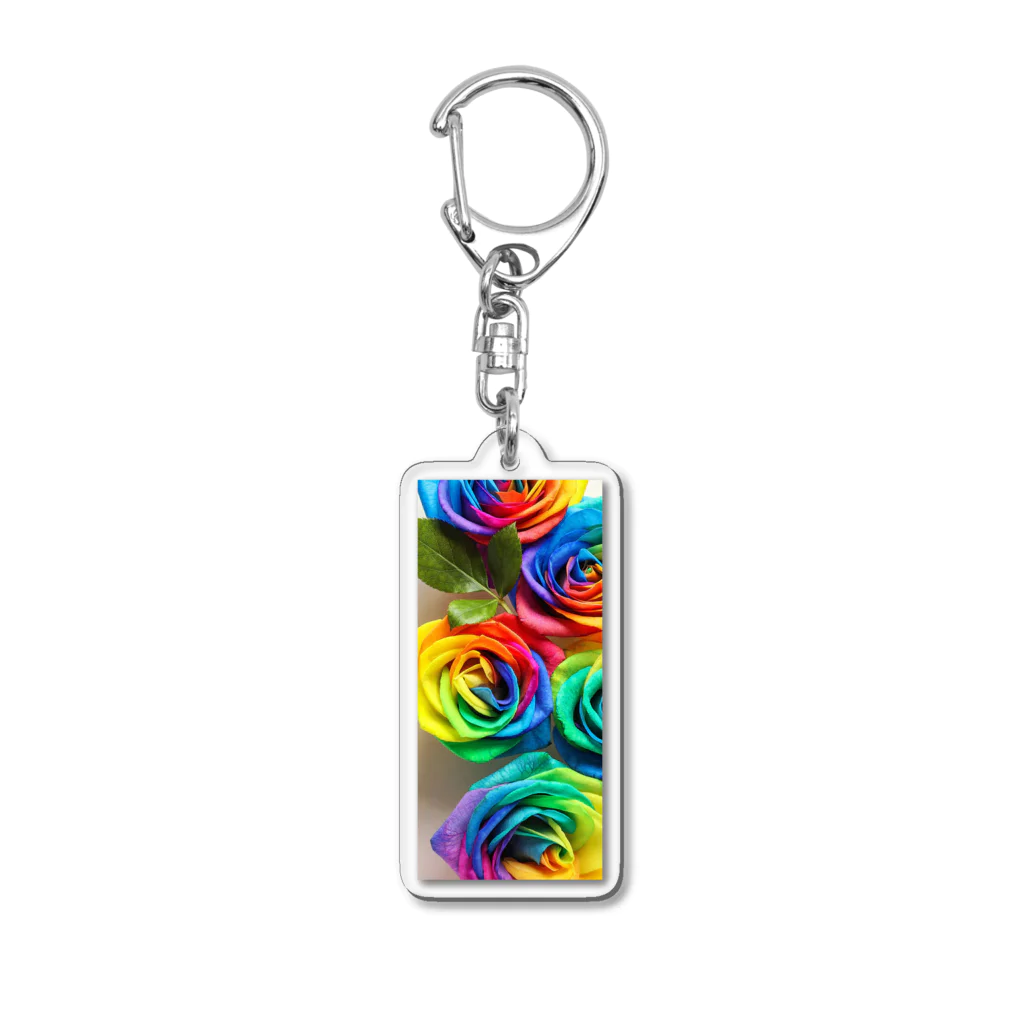 TaniTan_SHOP【TTS】のrainbow loads Acrylic Key Chain