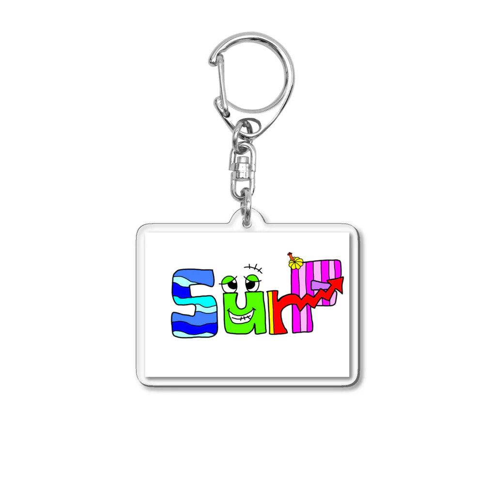 AyAkAのSurF2 Acrylic Key Chain