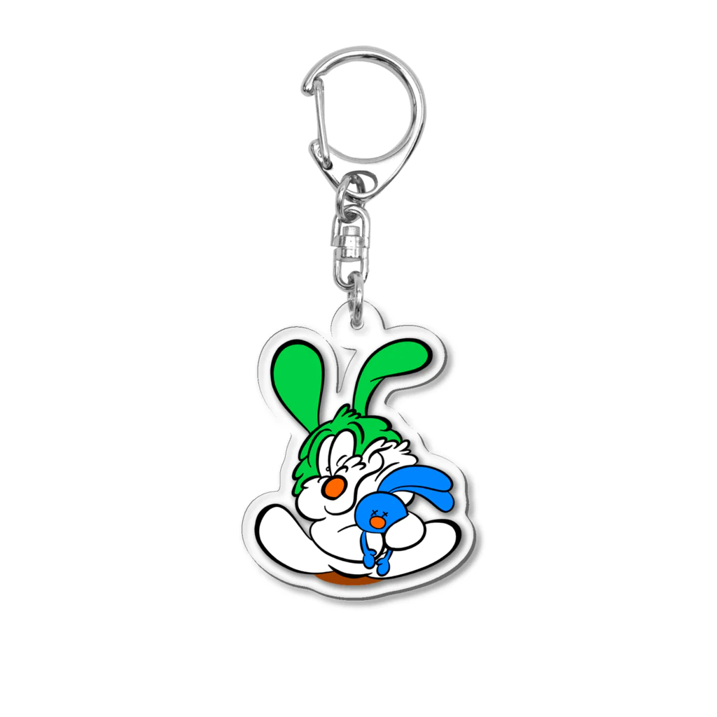 pololo.park!のラビット Acrylic Key Chain