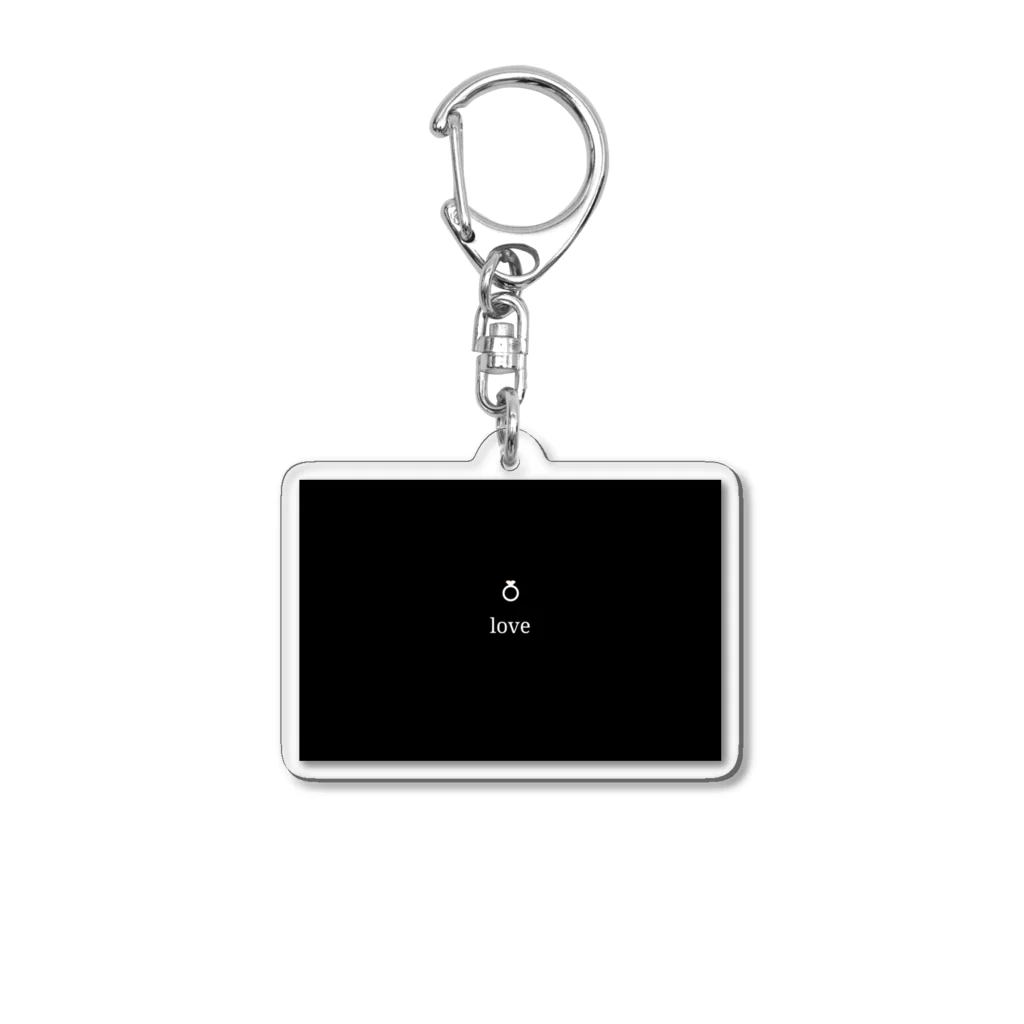 favorite  of  mineの指輪 Acrylic Key Chain