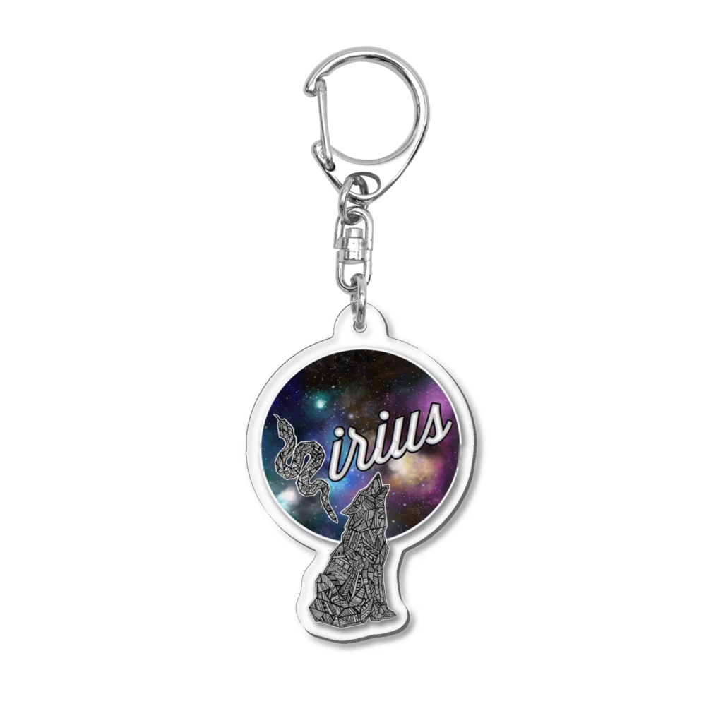 cats&reptiles cafe Odd eyeのSiriusグッズ Acrylic Key Chain