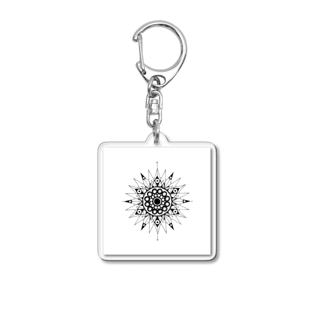 chuling changの太陽のお守り Acrylic Key Chain