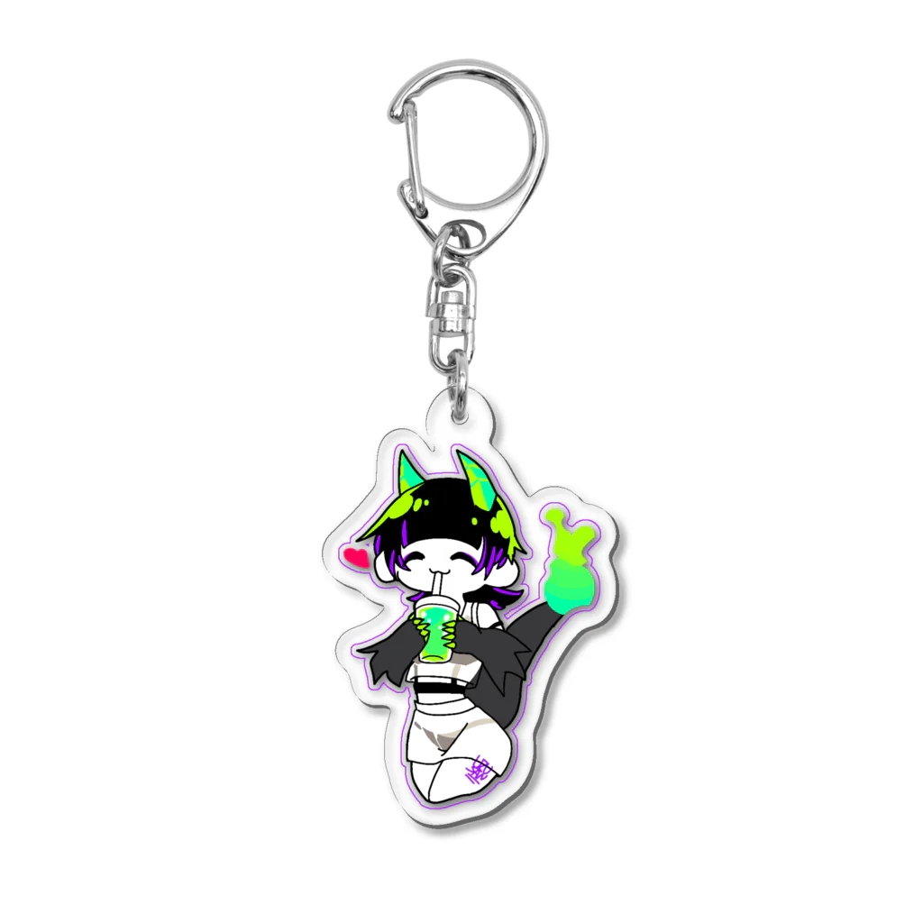 ウズさん(雑多垢🍆)低浮上気味のﾄﾞﾘﾝｷﾝｳｽﾞｻﾝ(通常) Acrylic Key Chain