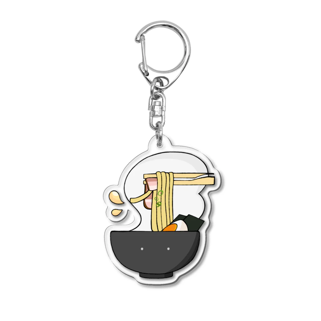 トルティー屋の福岡さん Acrylic Key Chain