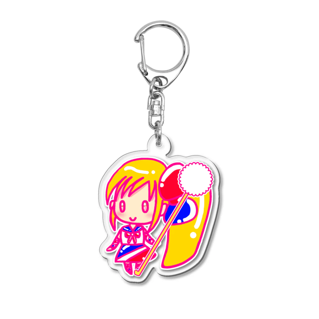 とこみちゃんショップのとこみちゃん Acrylic Key Chain