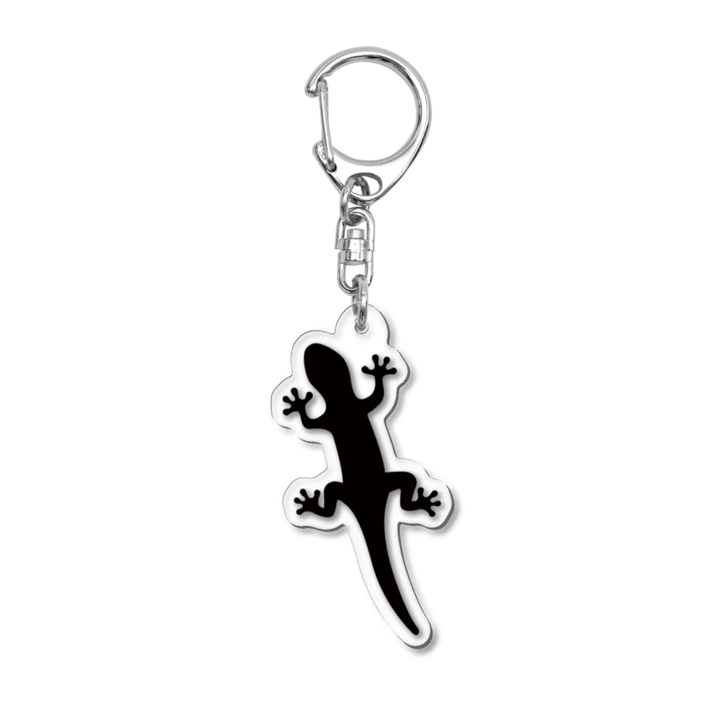 AAAstarsのヤモリ Acrylic Key Chain