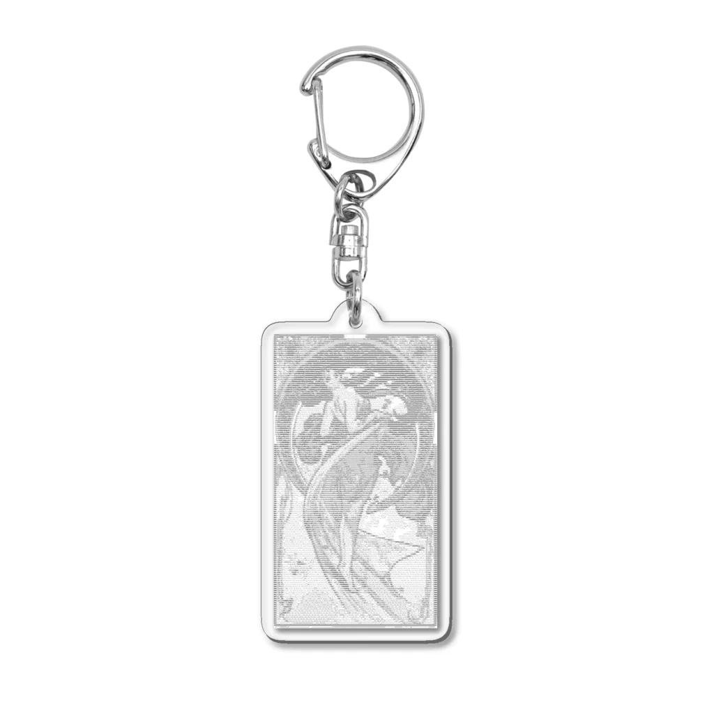 笠間臨戦態勢の1011001010101110110001100001011010000110 Acrylic Key Chain