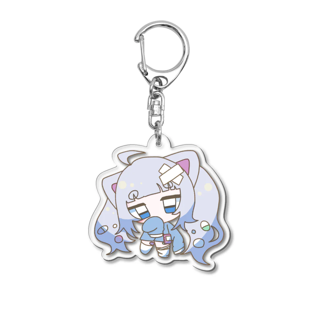 白儚 ポメリのちびポメリ Acrylic Key Chain