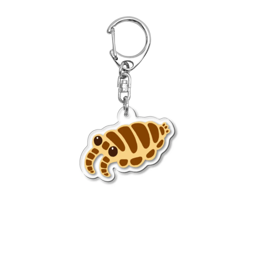 もちもちヌートリアの焼きたてアノマロカリスパン Acrylic Key Chain