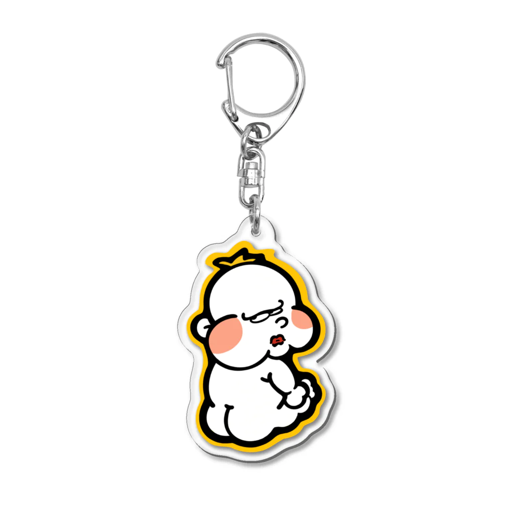 pololo.park!のふてこBaby Acrylic Key Chain