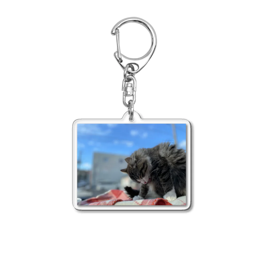 たびねこ蜜柑のたびねこ蜜柑 Acrylic Key Chain