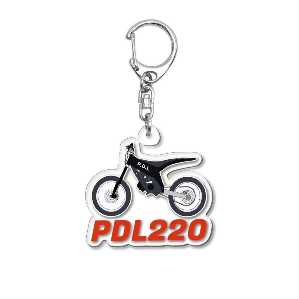 PEDALNIAのPDL220 アクリルキーホルダー