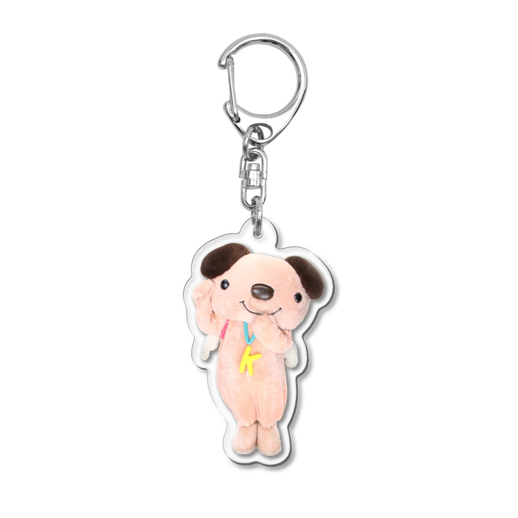 ミポーズハウスの祈り犬かなえ Acrylic Key Chain