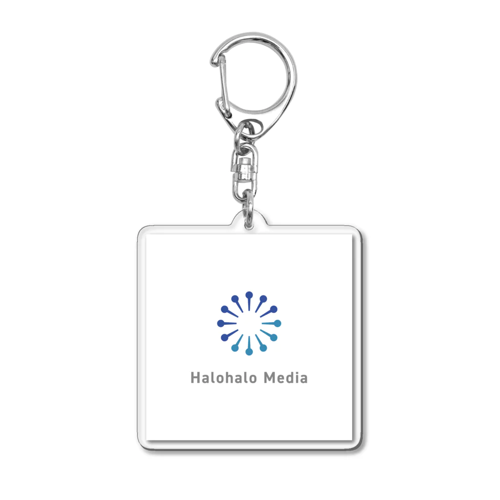HASSYのHalohalo Media Acrylic Key Chain