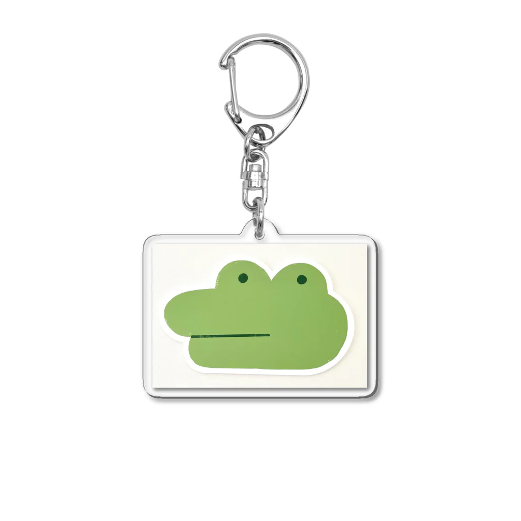 エムワニのワニ Acrylic Key Chain