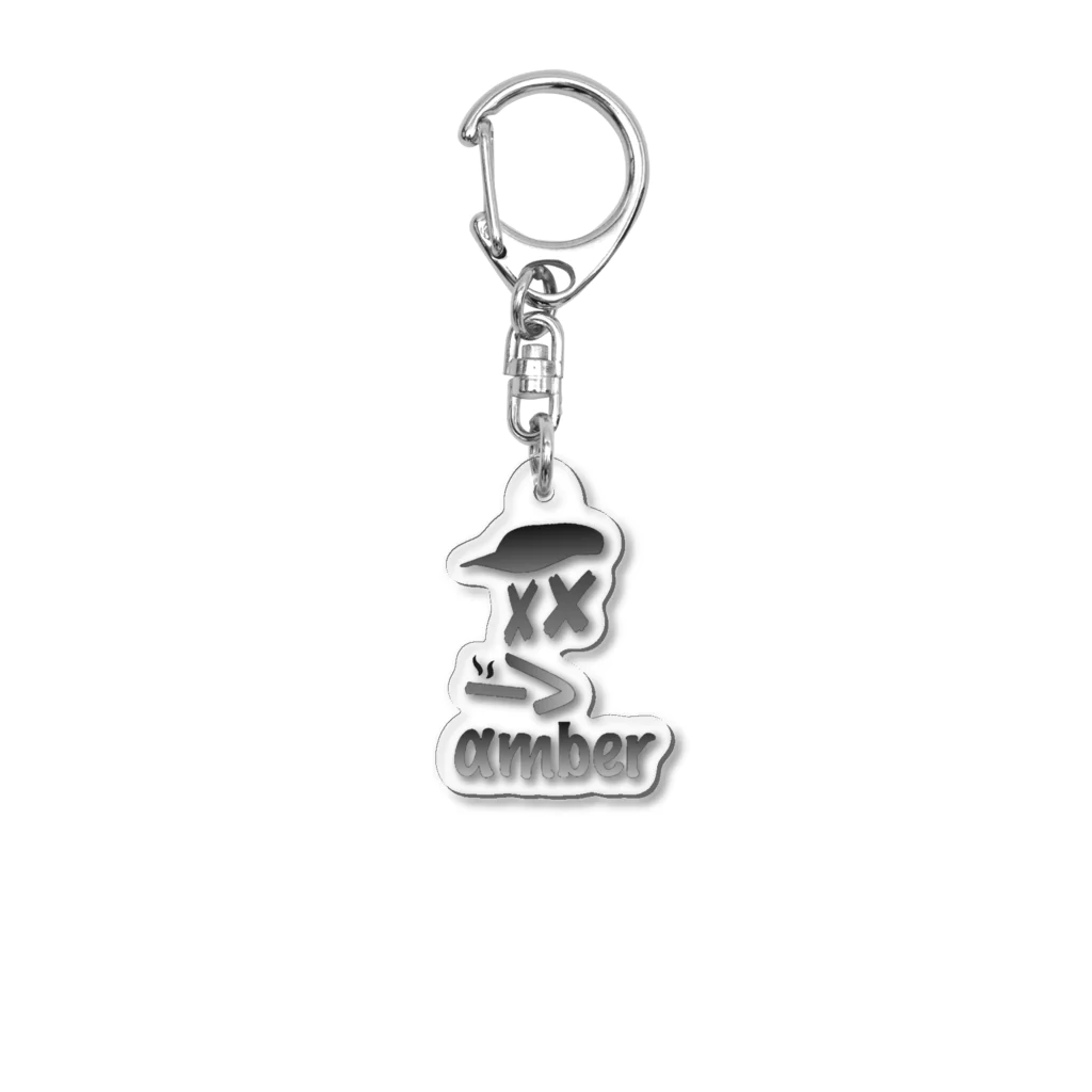 amberのamber#5「smoke」 Acrylic Key Chain