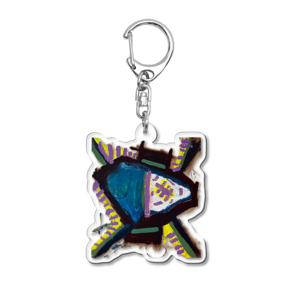 ミステリーショップのガイコツ Acrylic Key Chain