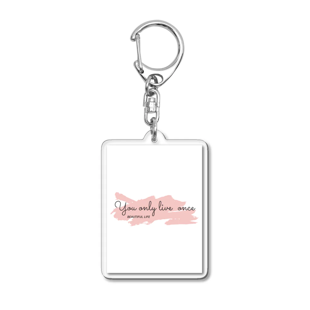 ちゃんみきすとあの人生は1度きり(୨୧ᵕ̤ᴗᵕ̤) Acrylic Key Chain