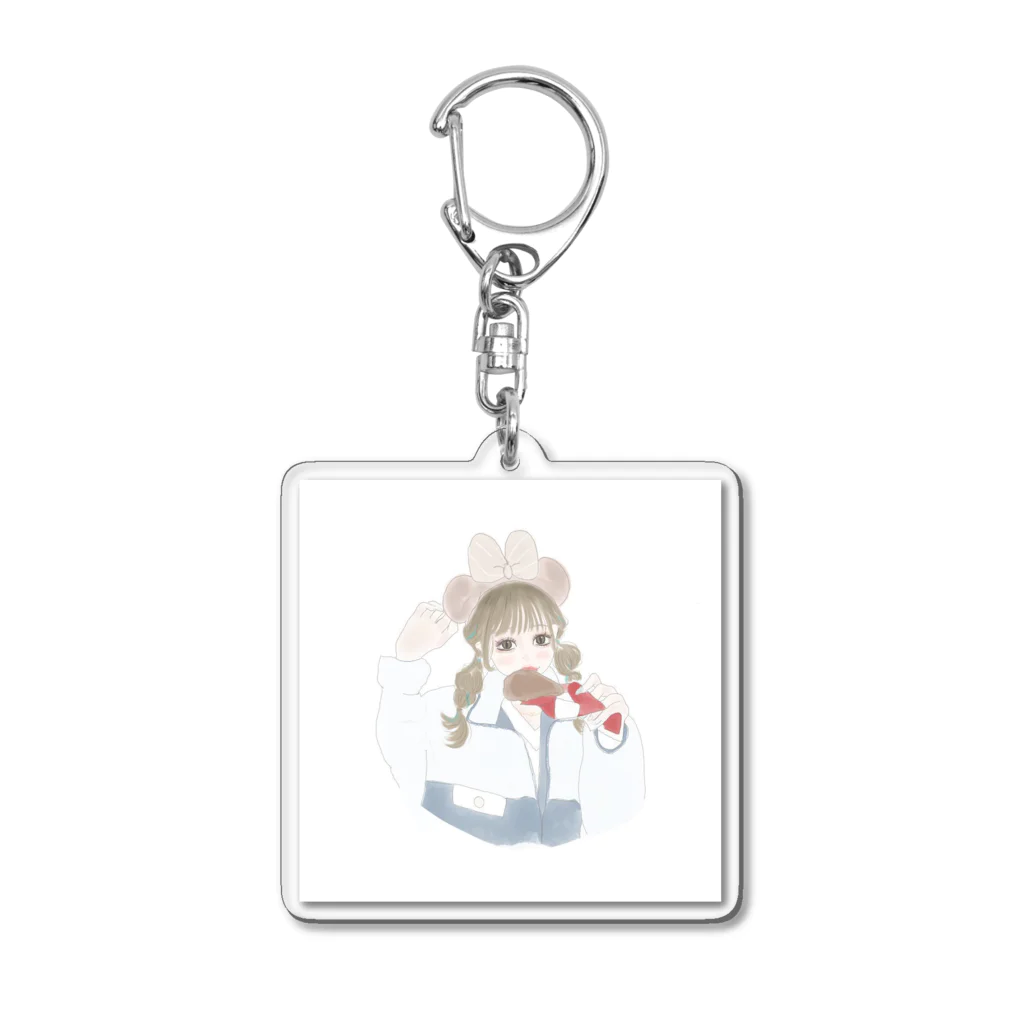 ちゃんみきすとあのみきちゃんグッズ Acrylic Key Chain