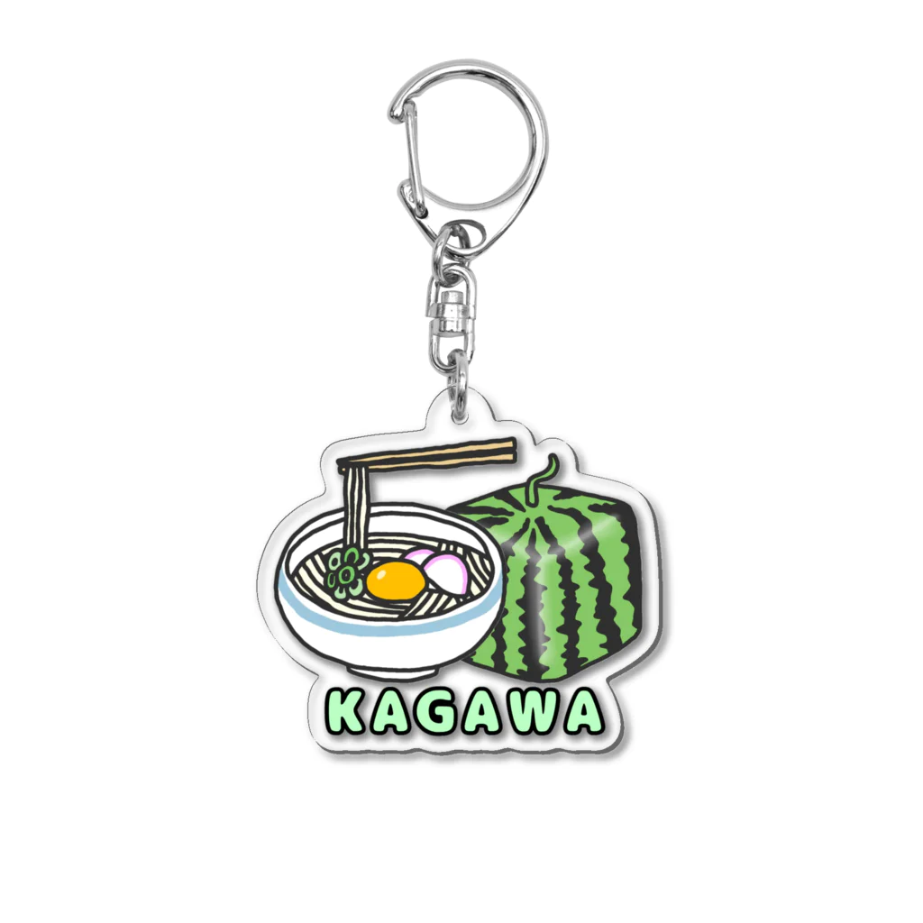ご当地キーホルダー(香川🍜) / SHOP中部地方🍵🍡ご当地グッズ ご当地キーホルダー(香川🍜) / SHOP中部地方🍵🍡ご当地グッズ