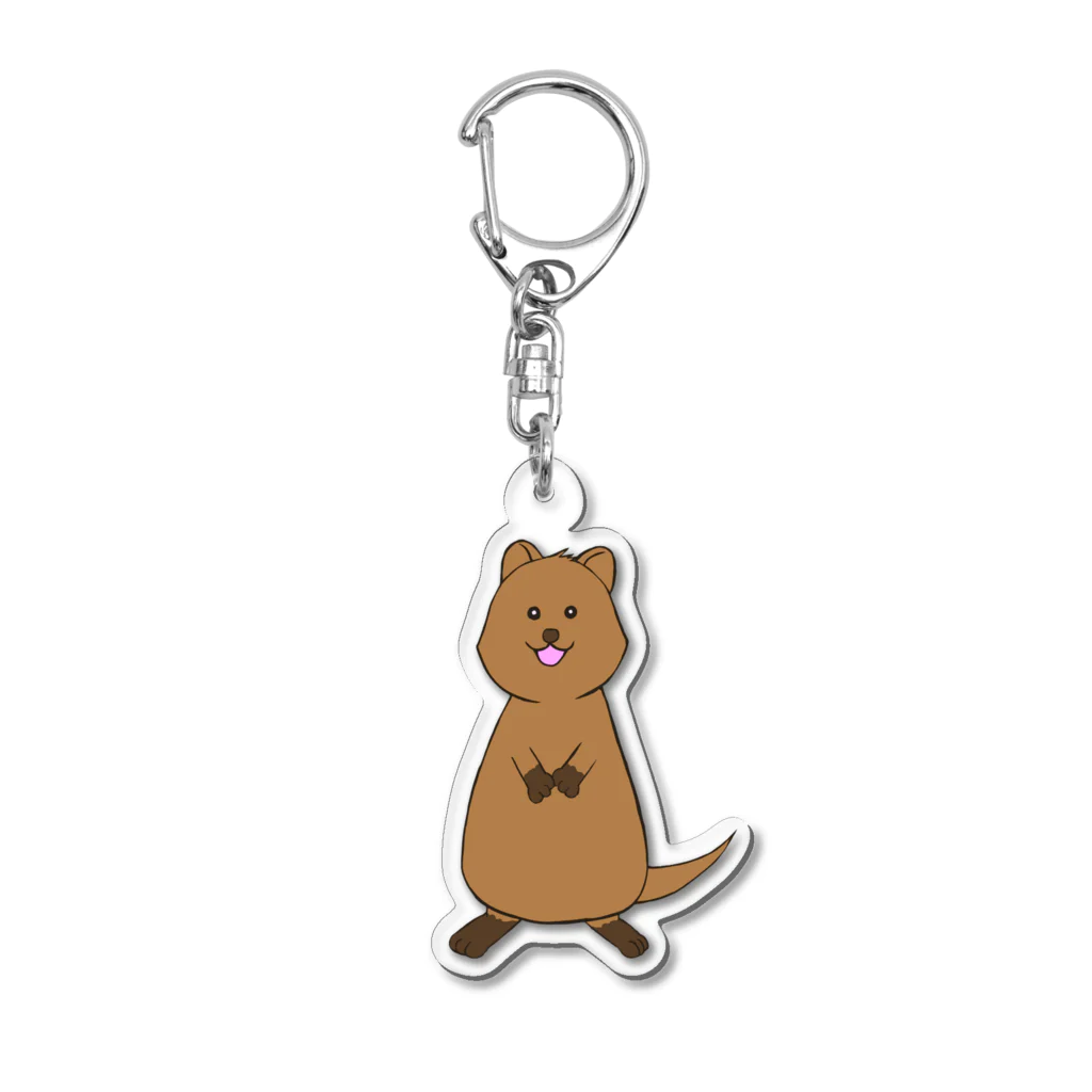 Secret gardenのクアッカワラビー Acrylic Key Chain