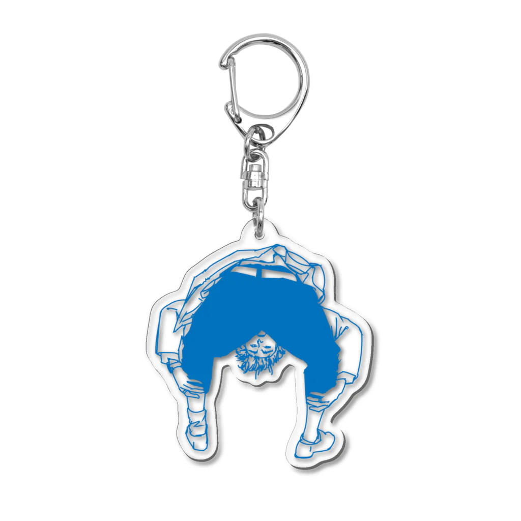 チャーリーリビングストンのお店のふざけるたくろう Acrylic Key Chain