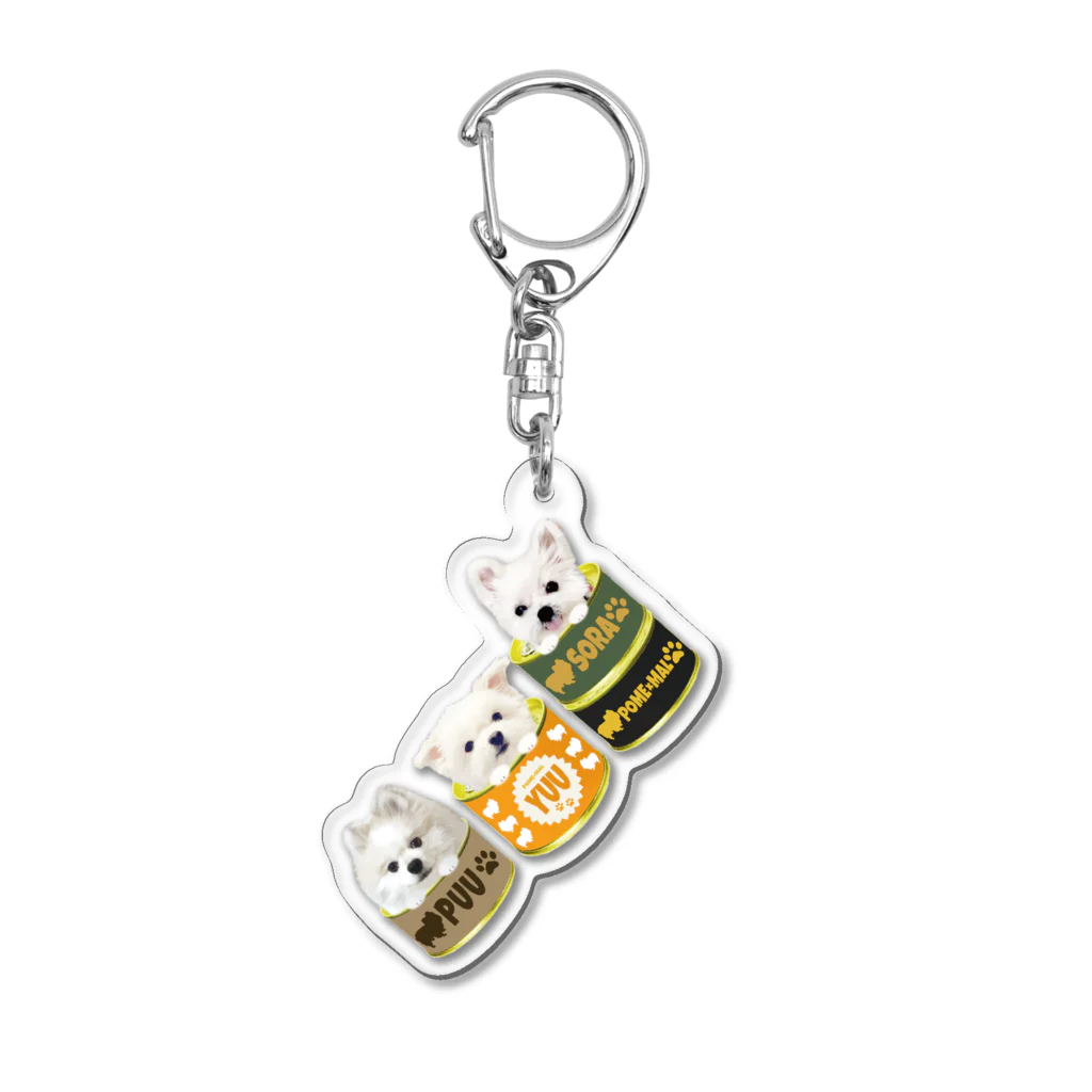 糸葉-Itoha-のPuu Acrylic Key Chain