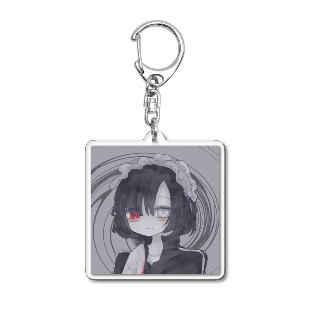 あくむ病院の紅 Acrylic Key Chain