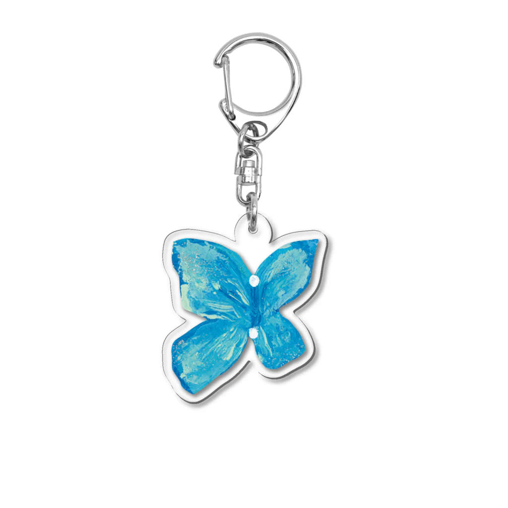 CASTLRU STOREのunfold - butterfly アクリルキーホルダー