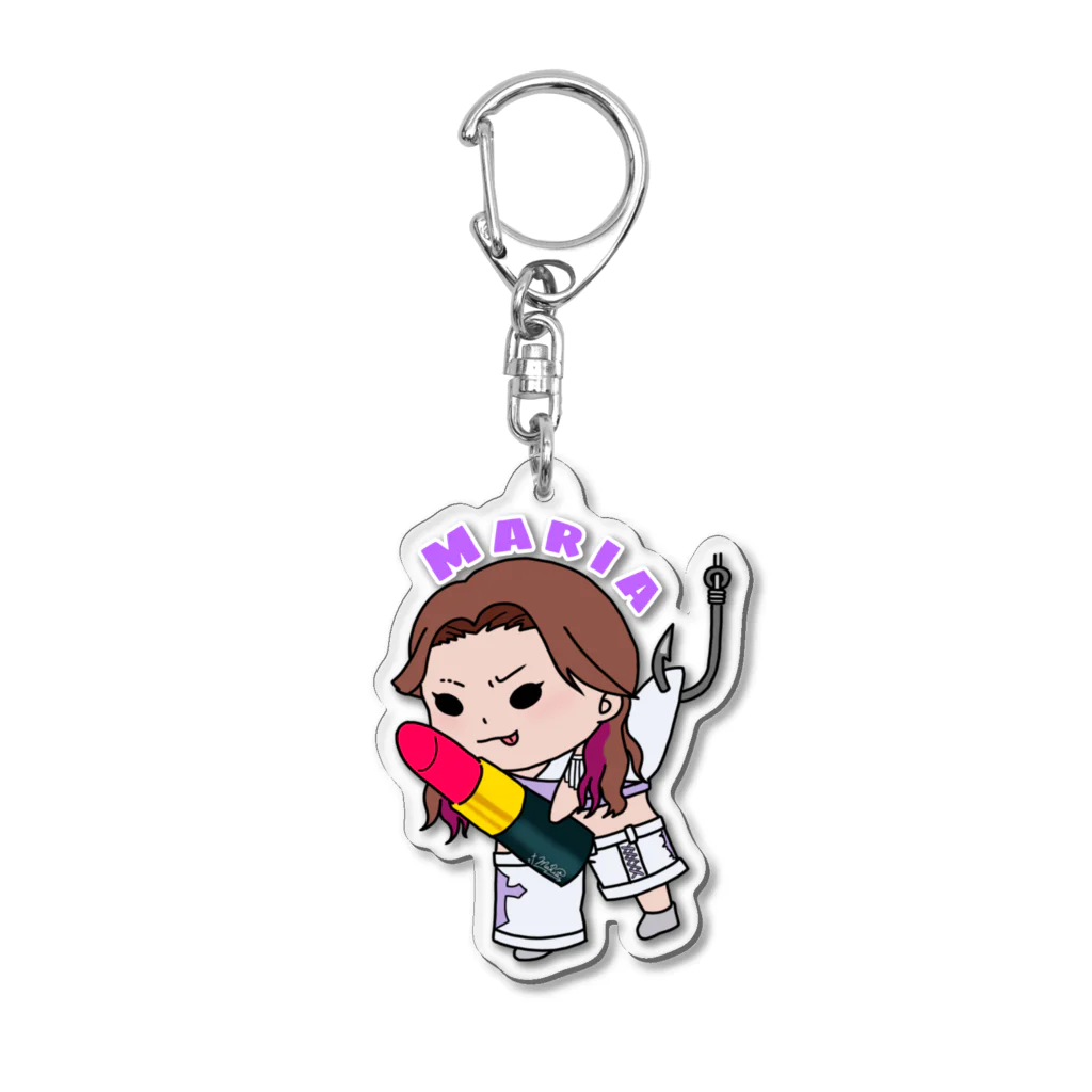 Mariaの新ぷらぷらまりあんぬ💜 Acrylic Key Chain