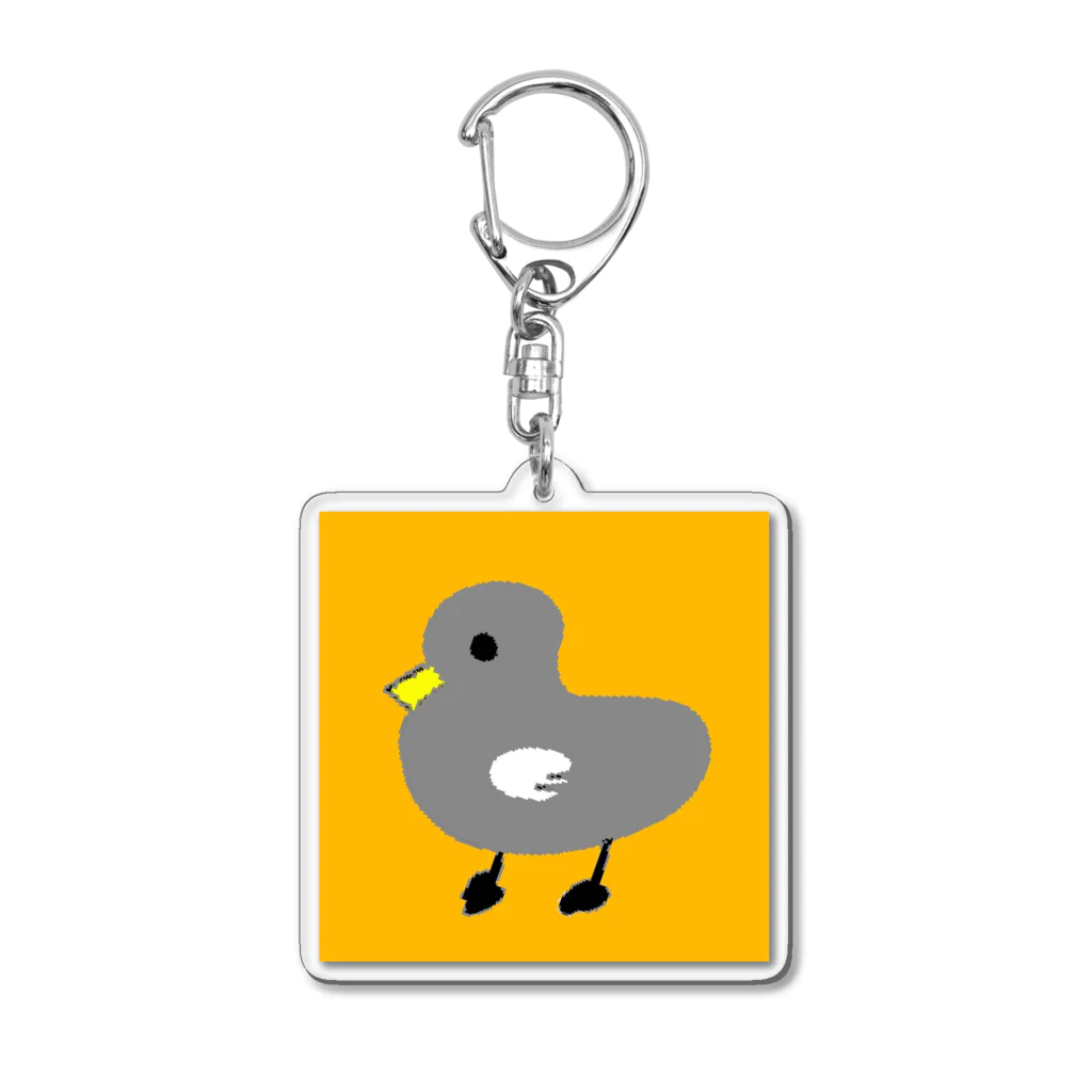 おにぎりのアヒルくん Acrylic Key Chain