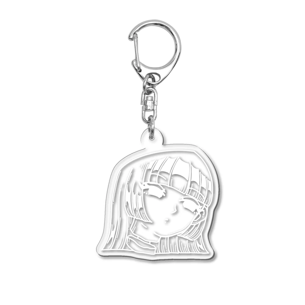 きらきら百貨店のみぎむきちゃん Acrylic Key Chain