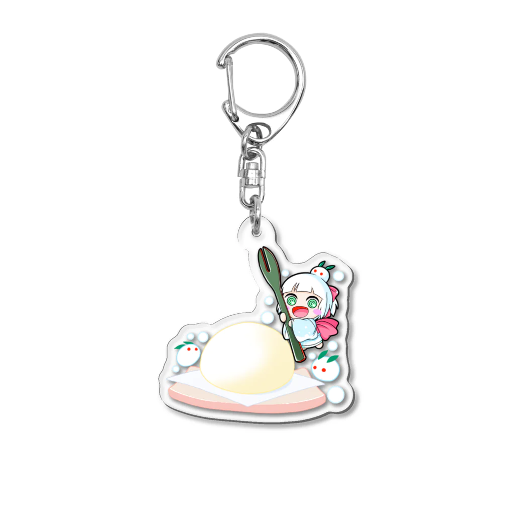 TAKEのこゆきちゃん×雪見だいふく❄️ Acrylic Key Chain